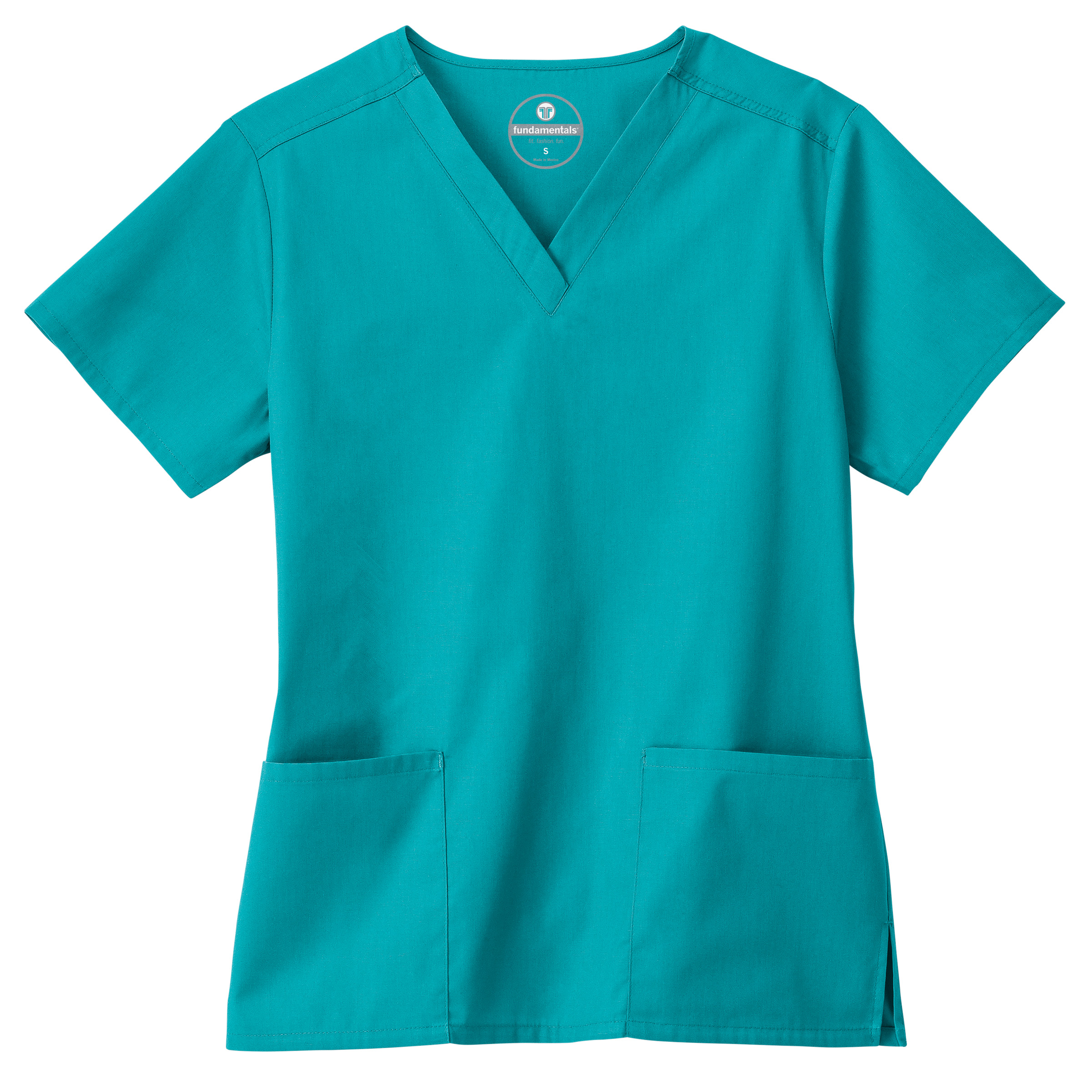 Fundamentals Ladies Two Pocket V-Neck Top 1