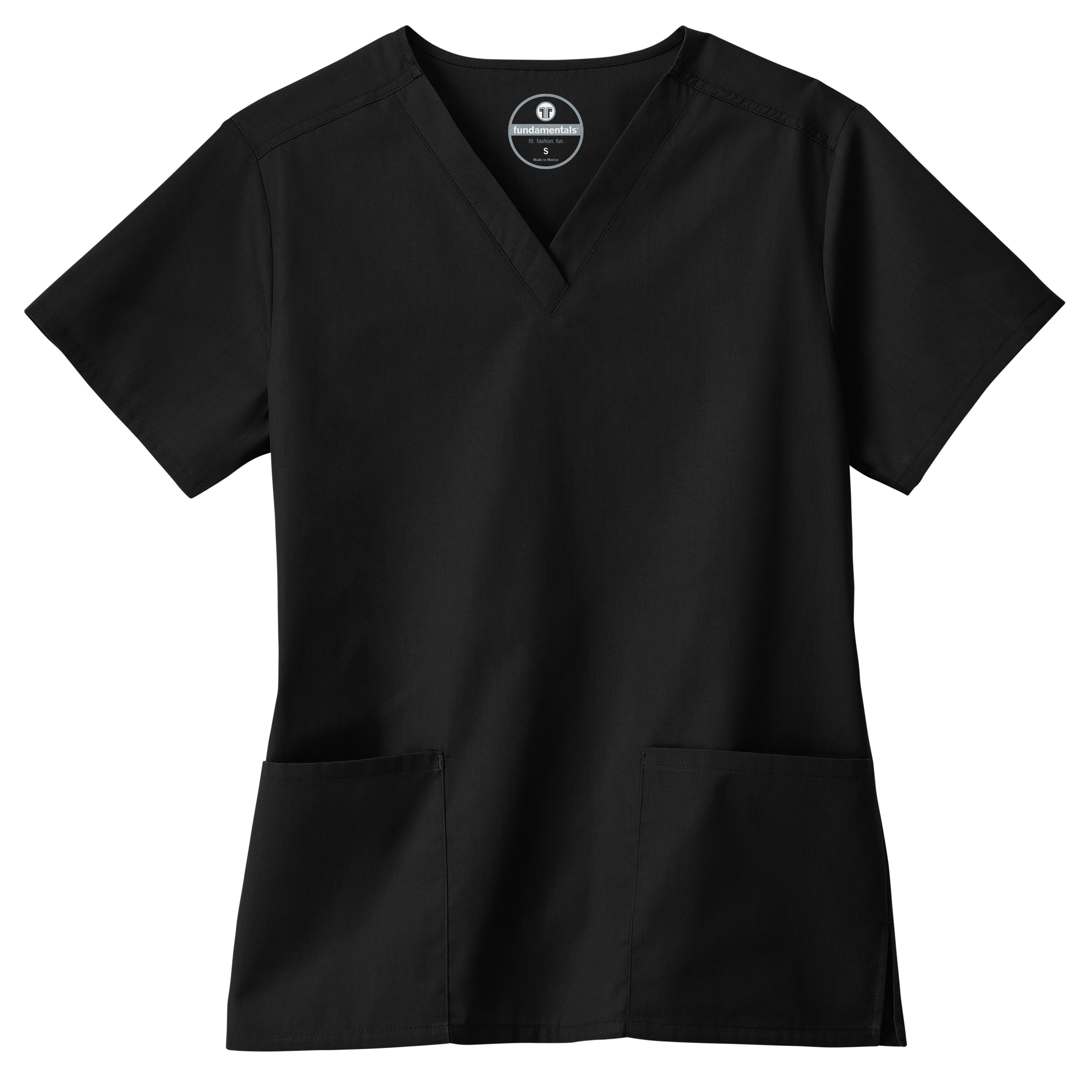 Fundamentals Ladies Two Pocket V-Neck Top 1