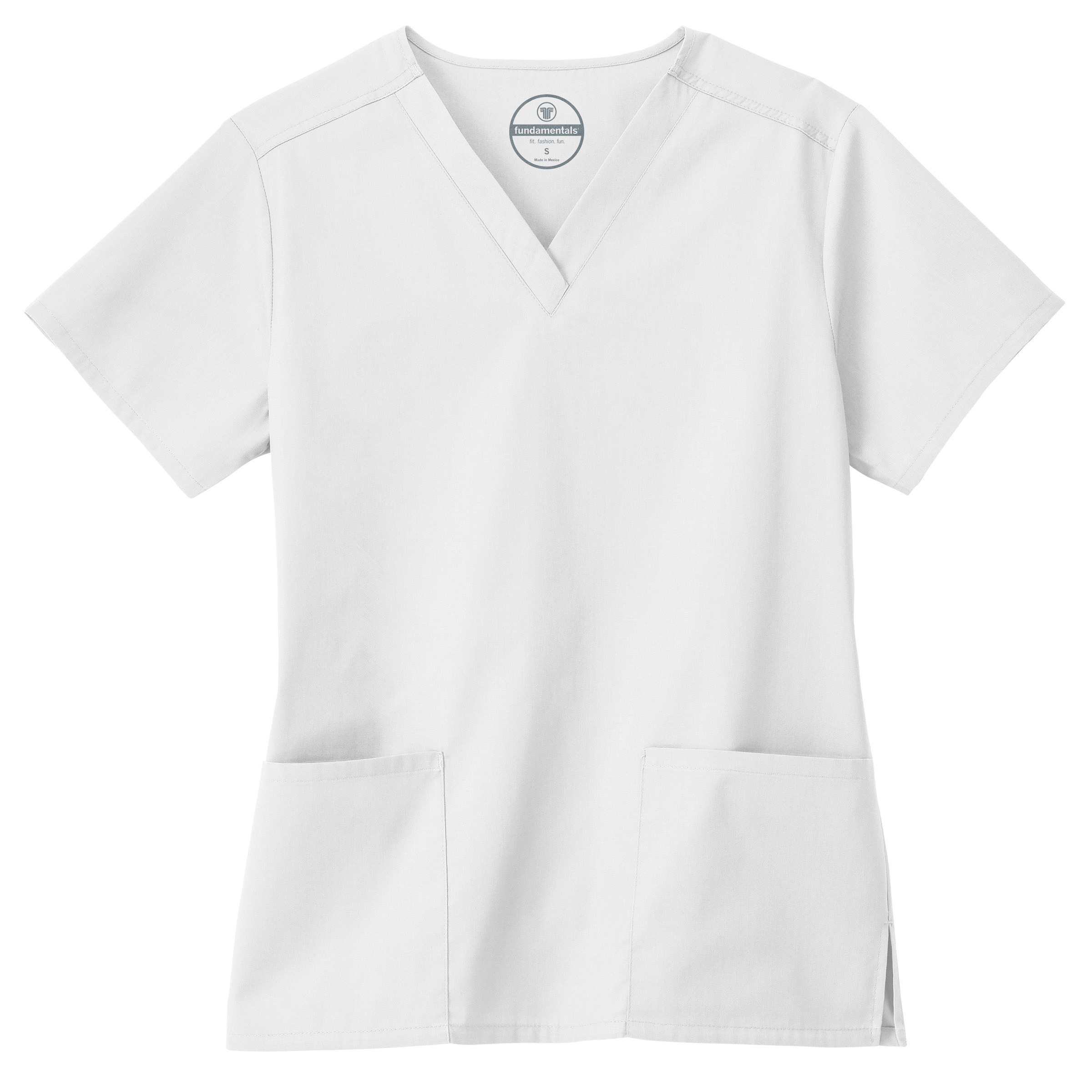 Fundamentals Ladies Two Pocket V-Neck Top 1