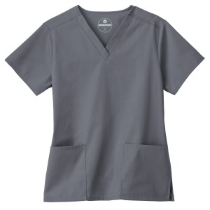 Fundamentals Ladies Two Pocket V-Neck Top 2 Fundamentals Ladies Two Pocket V-Neck Top 2