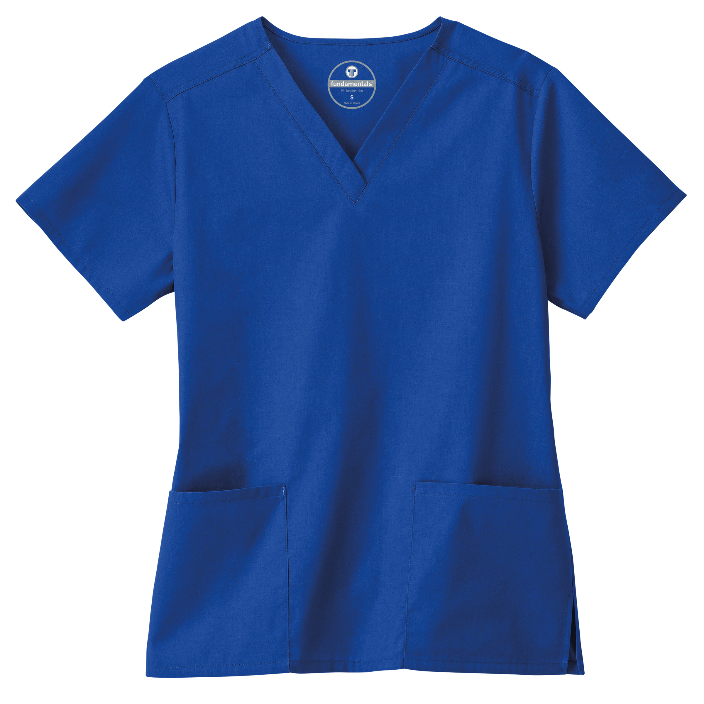 Fundamentals Ladies Two Pocket V-Neck Top 1