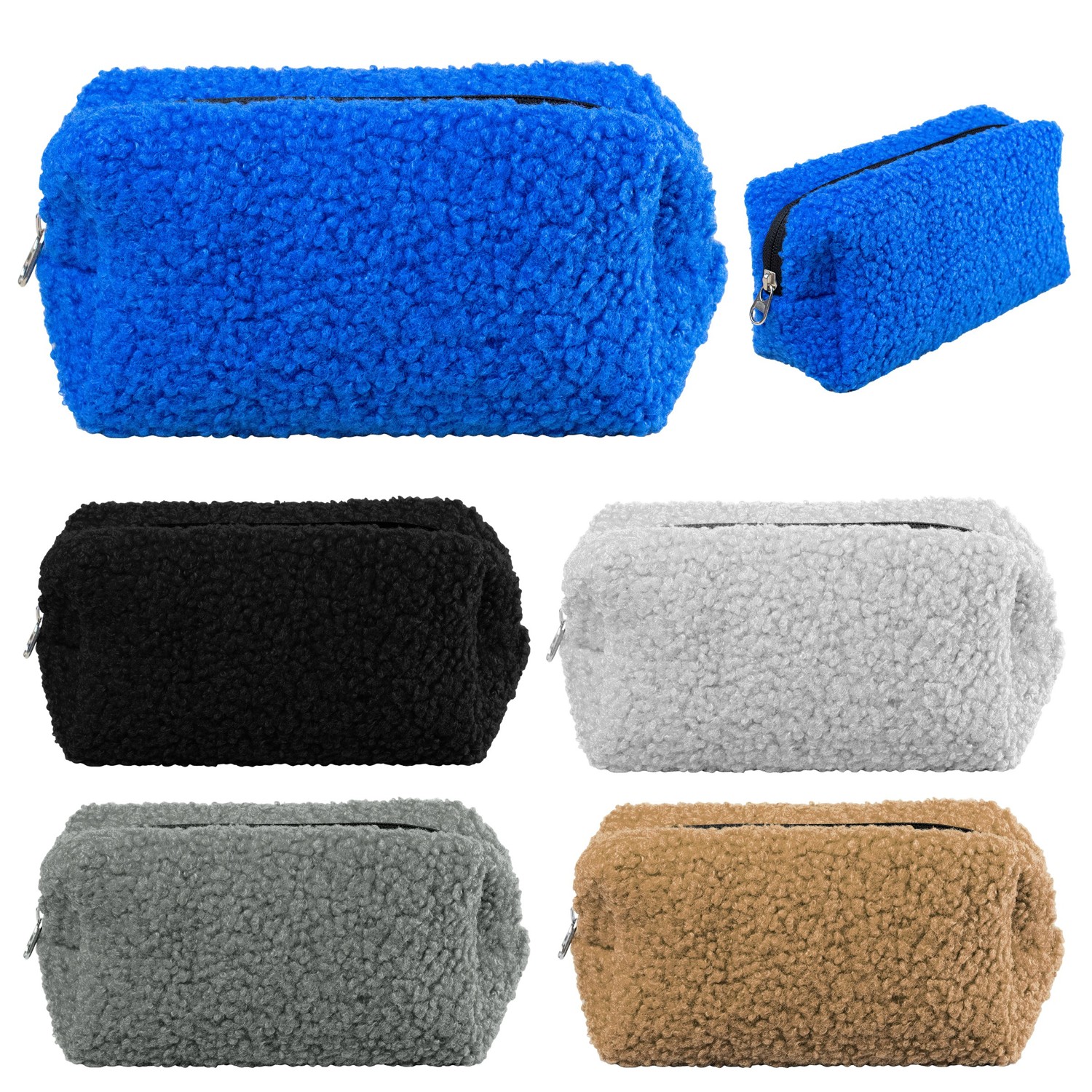 RPET Fuzzy Travel Pouch 1