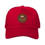 3D Square Baseball Hat - red 3D Square Baseball Hat - red