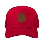 3D Square Baseball Hat - red 3D Square Baseball Hat - red