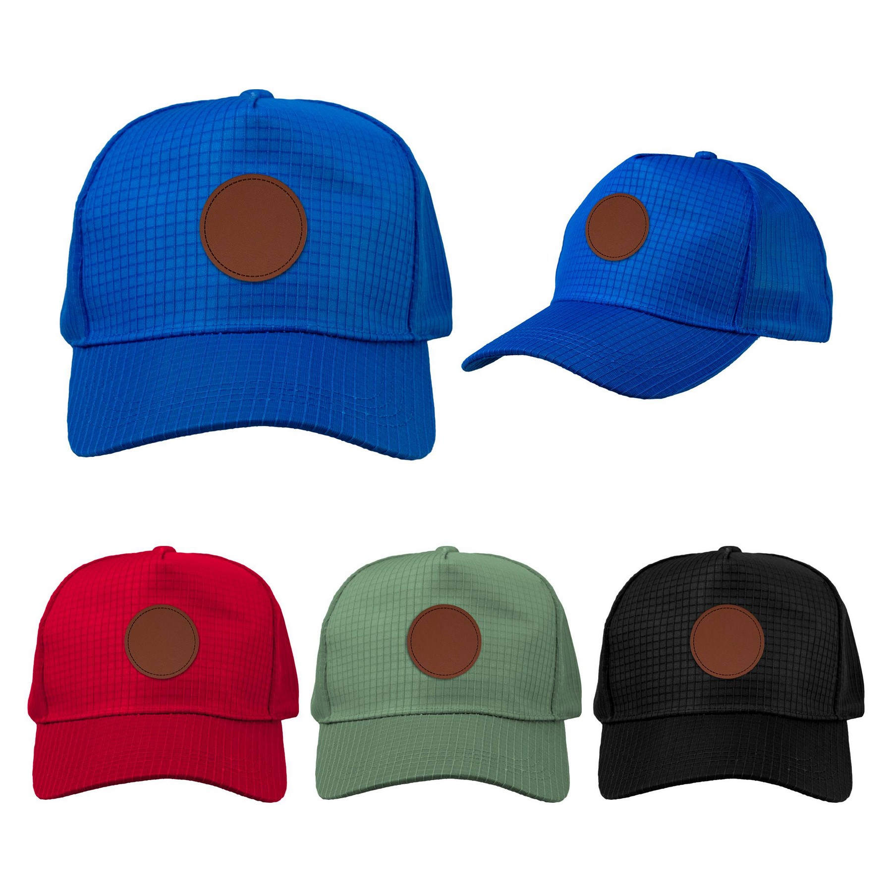 3D Square Baseball Hat 1