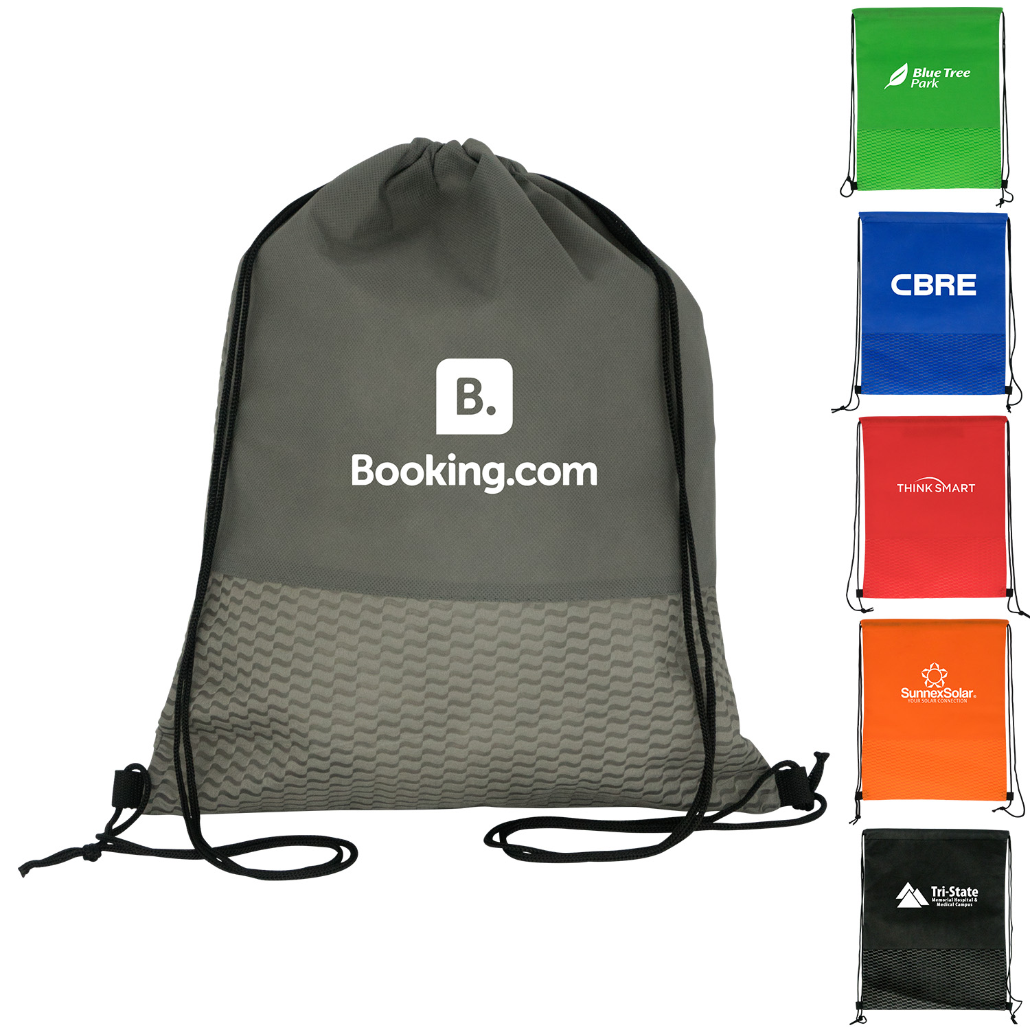 Wave Drawstring Backpack 1