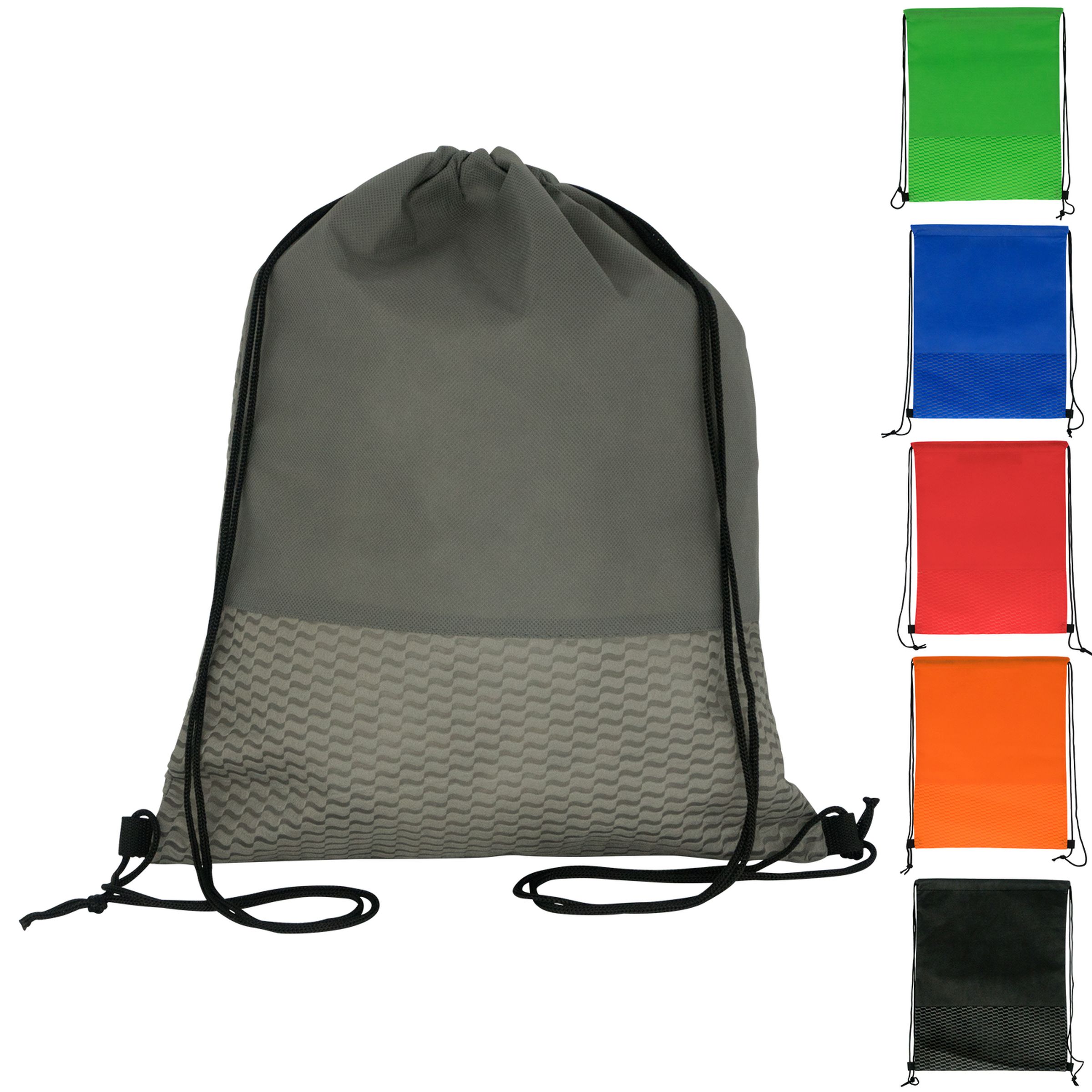 Wave Drawstring Backpack 1