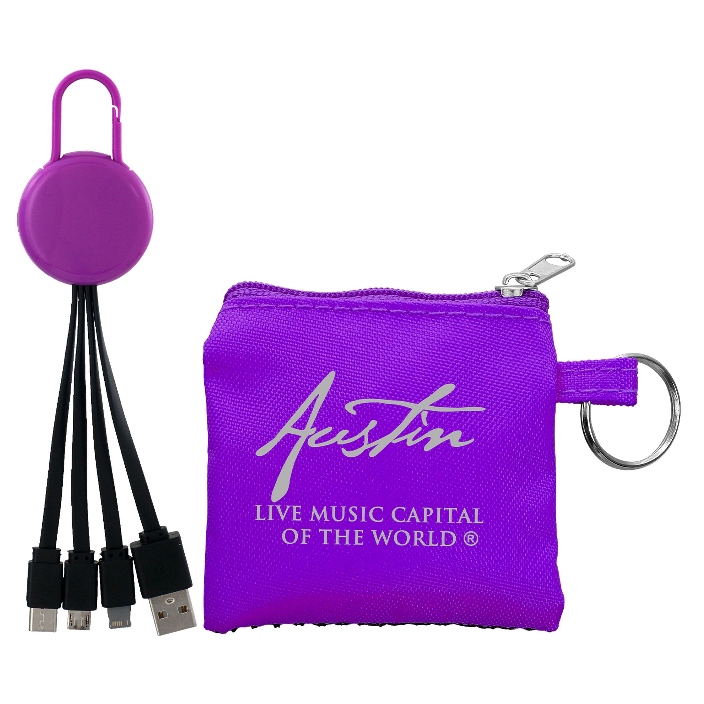 Sporty Colorful Clip Cable Set 1