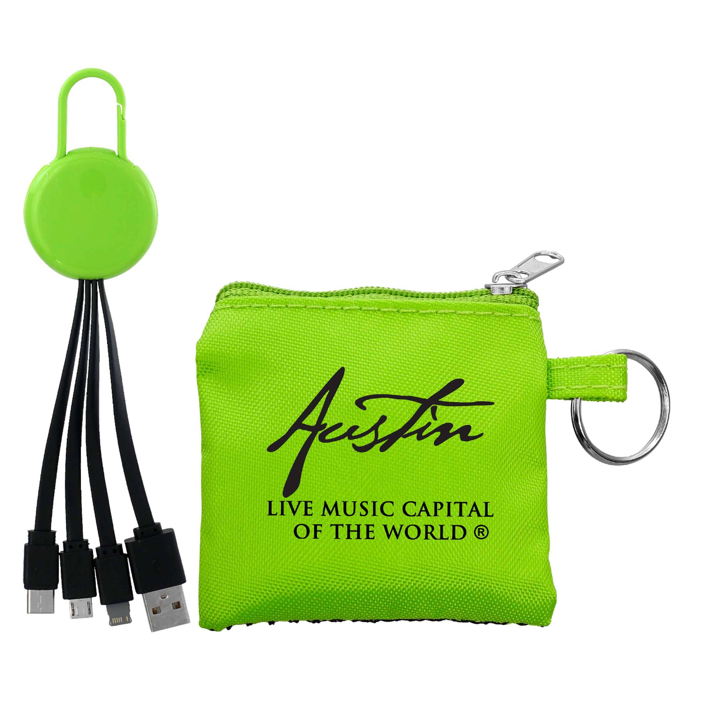 Sporty Colorful Clip Cable Set 1