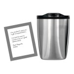 Appreciation Rocks Tumbler - silver Appreciation Rocks Tumbler - silver