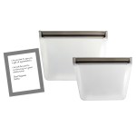 Reusable Storage Bag Appreciation Set - Smoke Reusable Storage Bag Appreciation Set - Smoke