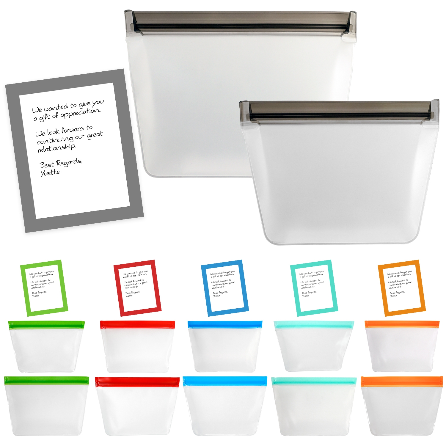 Reusable Storage Bag Appreciation Set 1