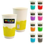16 oz. Full Color Turbulent Waves Paper Cup 1 16 oz. Full Color Turbulent Waves Paper Cup 1