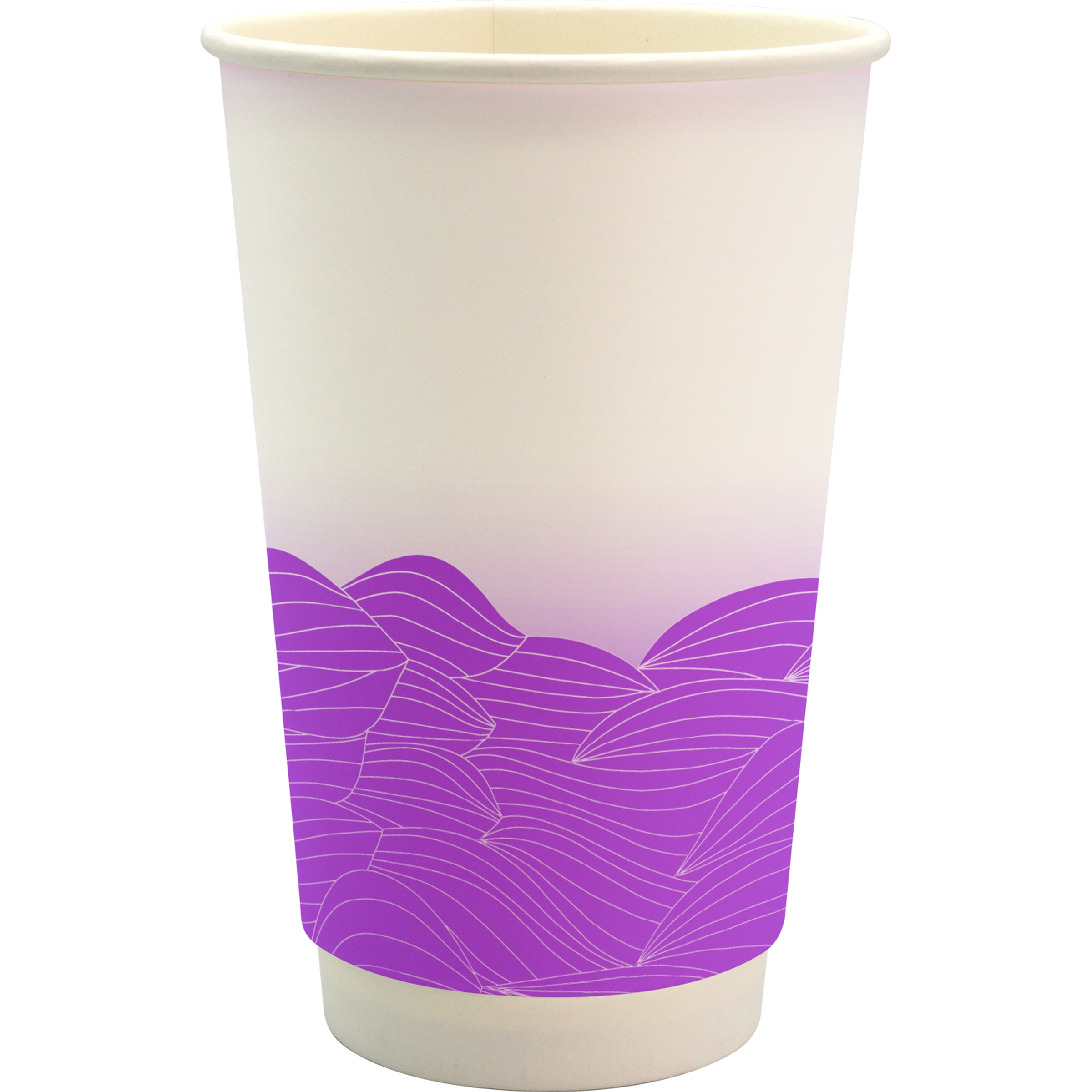 16 oz. Full Color Turbulent Waves Paper Cup 1