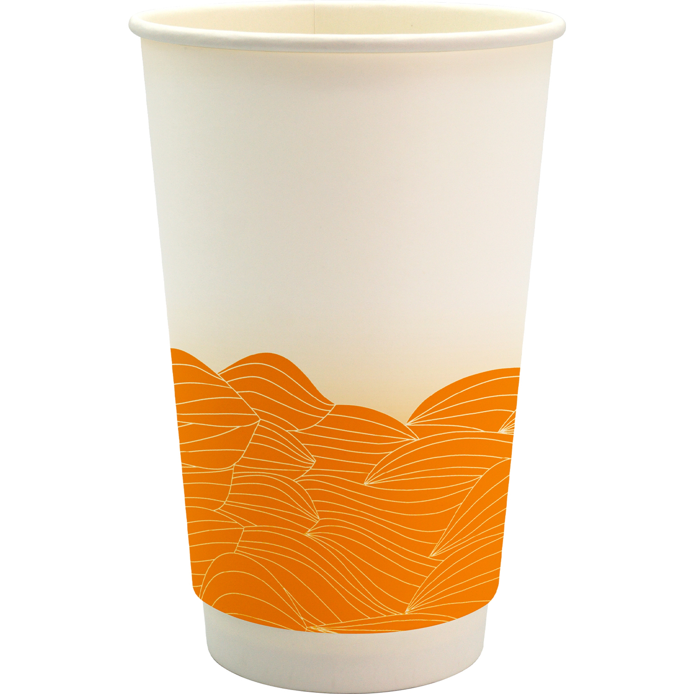 16 oz. Full Color Turbulent Waves Paper Cup 1