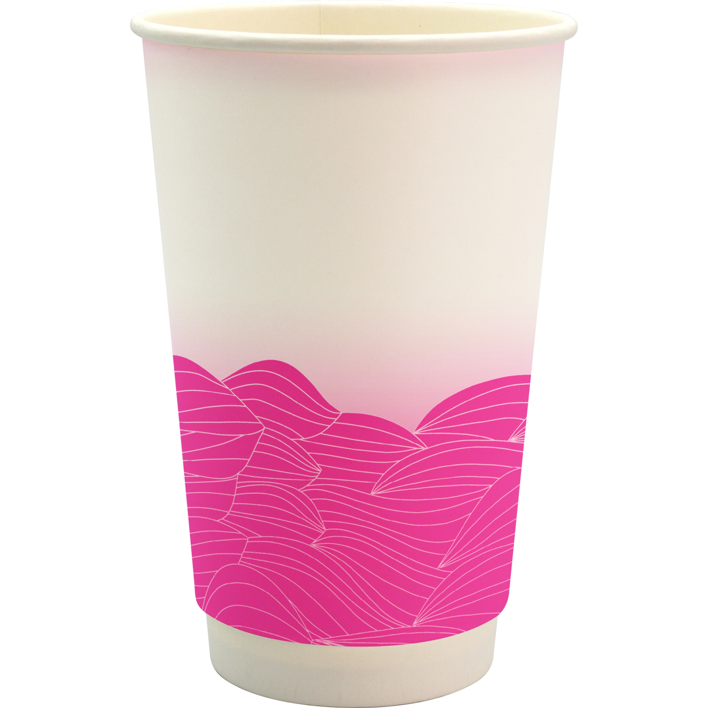 16 oz. Full Color Turbulent Waves Paper Cup 1