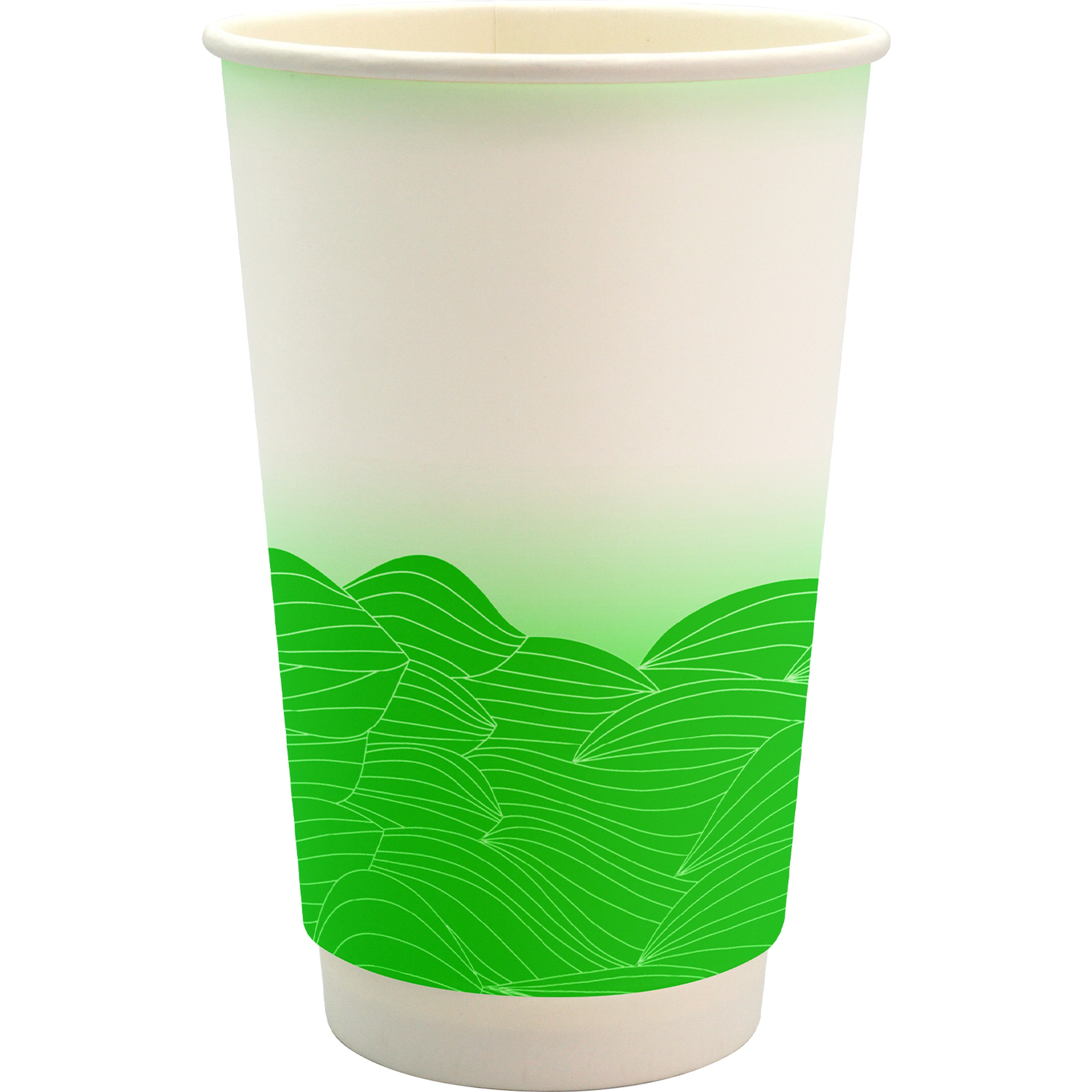 16 oz. Full Color Turbulent Waves Paper Cup 1