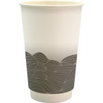16 oz. Full Color Turbulent Waves Paper Cup - gray 16 oz. Full Color Turbulent Waves Paper Cup - gray