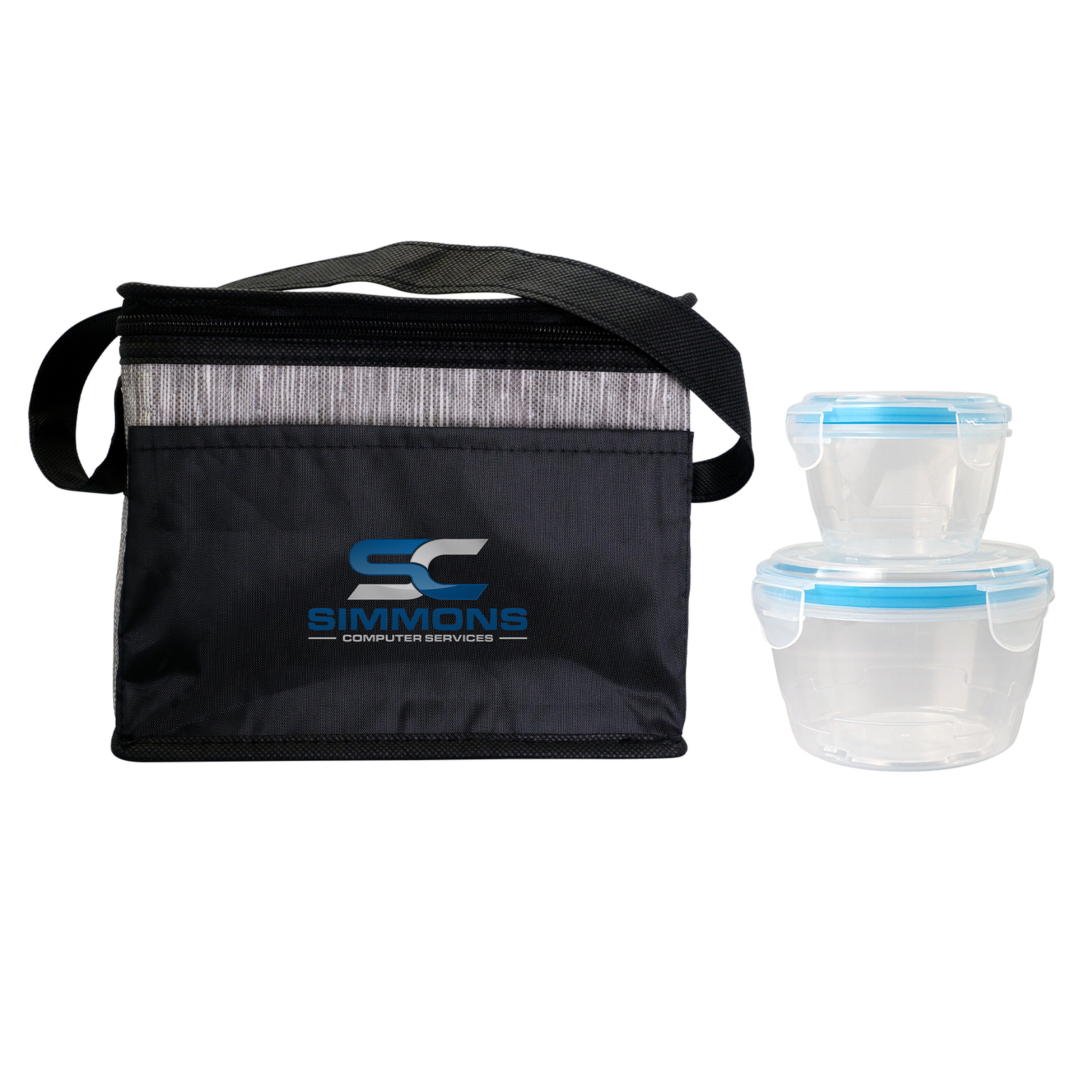 Nested Black Graph Lunch Set 1