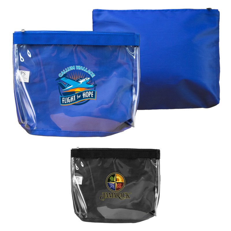 Clear Toiletry Bag 1 Clear Toiletry Bag 1
