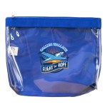 Clear Toiletry Bag - Blue Clear Toiletry Bag - Blue