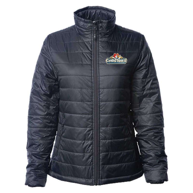 Independent Trading Co.® Women's Hyper-Loft Puffy Jacket 1 Independent Trading Co.® Women's Hyper-Loft Puffy Jacket 1