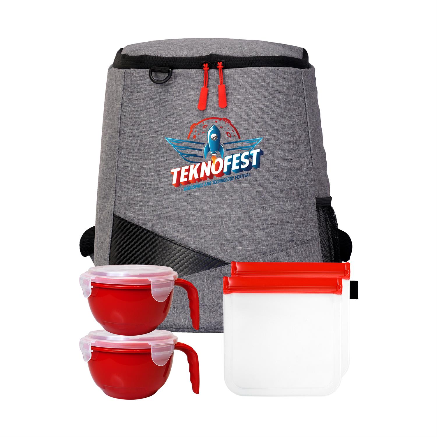 Recycled Noodle & Sandwich Cooler Set 1