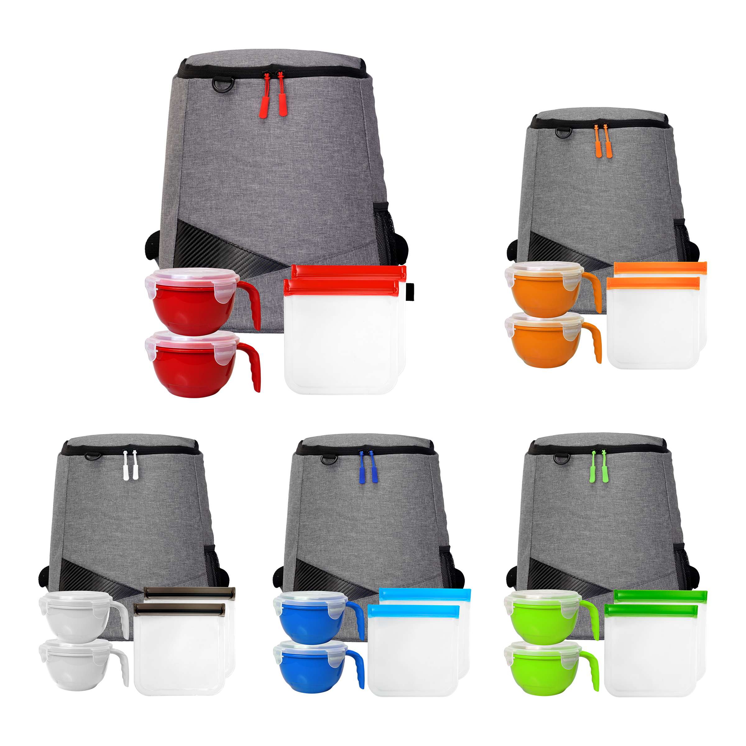 Recycled Noodle & Sandwich Cooler Set 1
