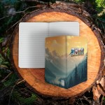 5" x 7" Sewn Paper Cover Notebook - lifestyle 5" x 7" Sewn Paper Cover Notebook - lifestyle