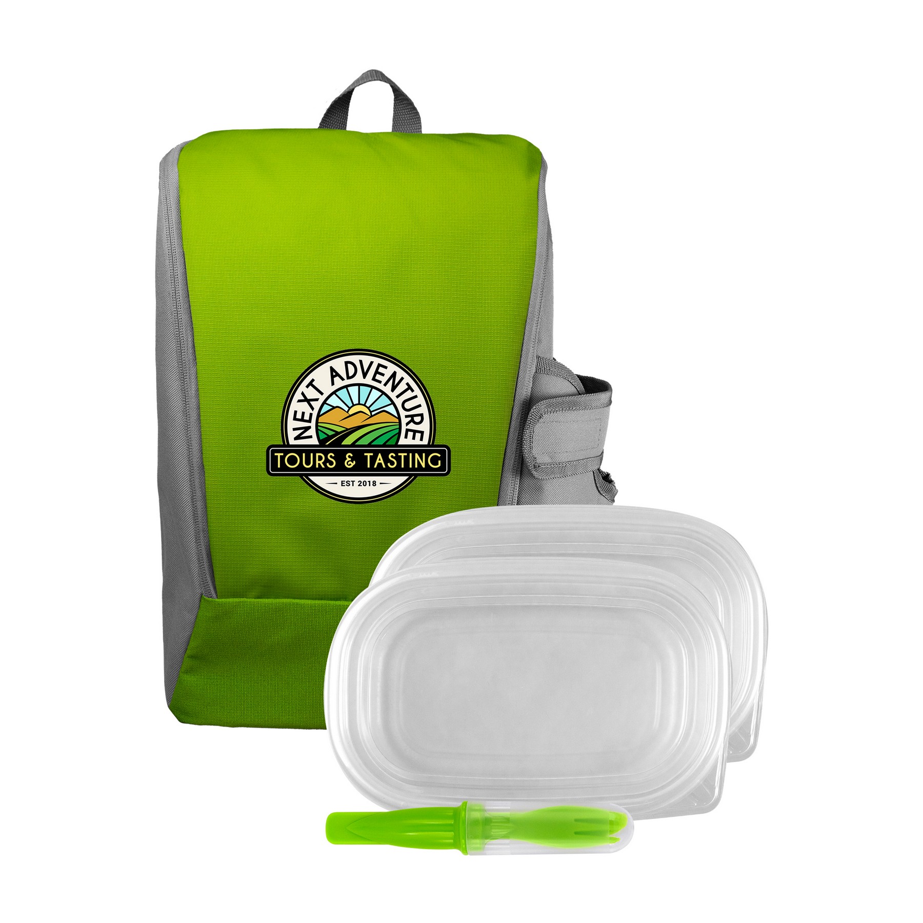 Zippy Cooler Lunch & Cutlery Set 1