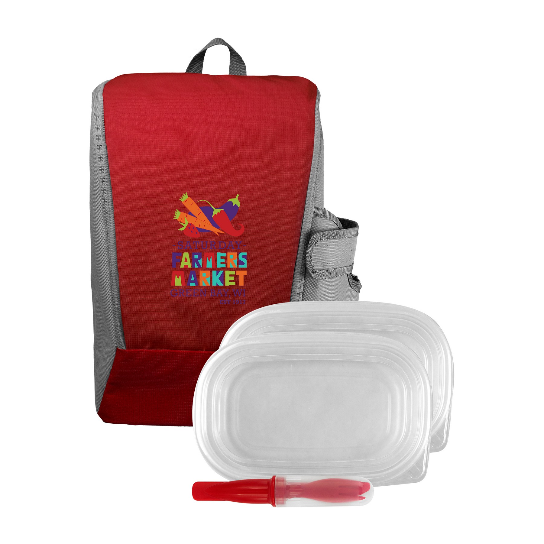 Zippy Cooler Lunch & Cutlery Set 1