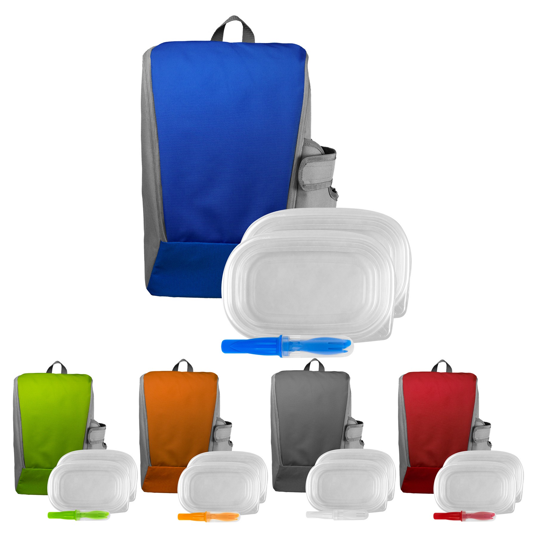 Zippy Cooler Lunch & Cutlery Set 1