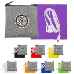 Recycled Cloth & Type C Ear Buds 1 Recycled Cloth & Type C Ear Buds 1