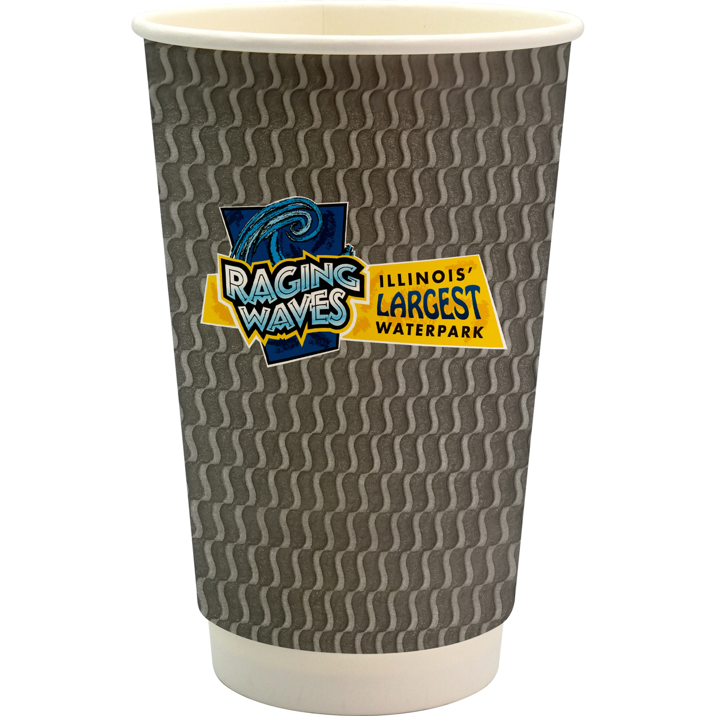 16 oz. Full Color Wave Paper Cup 1