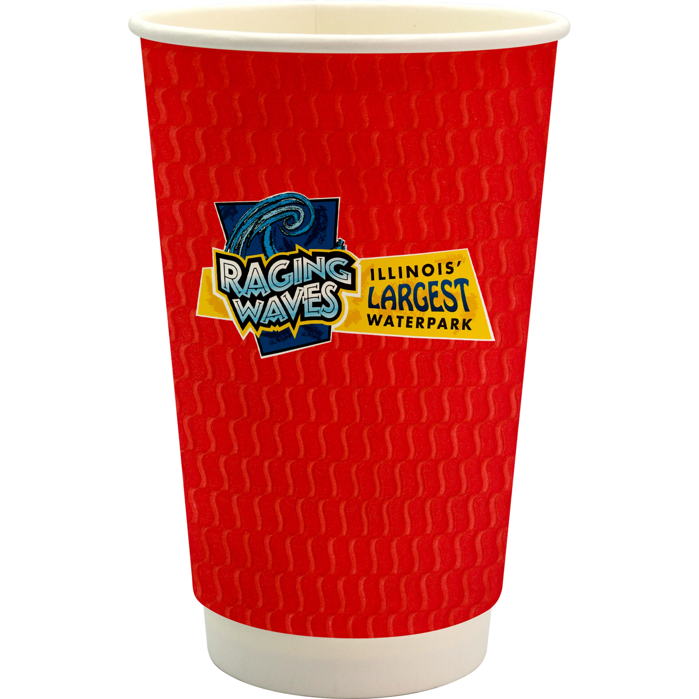 16 oz. Full Color Wave Paper Cup 1