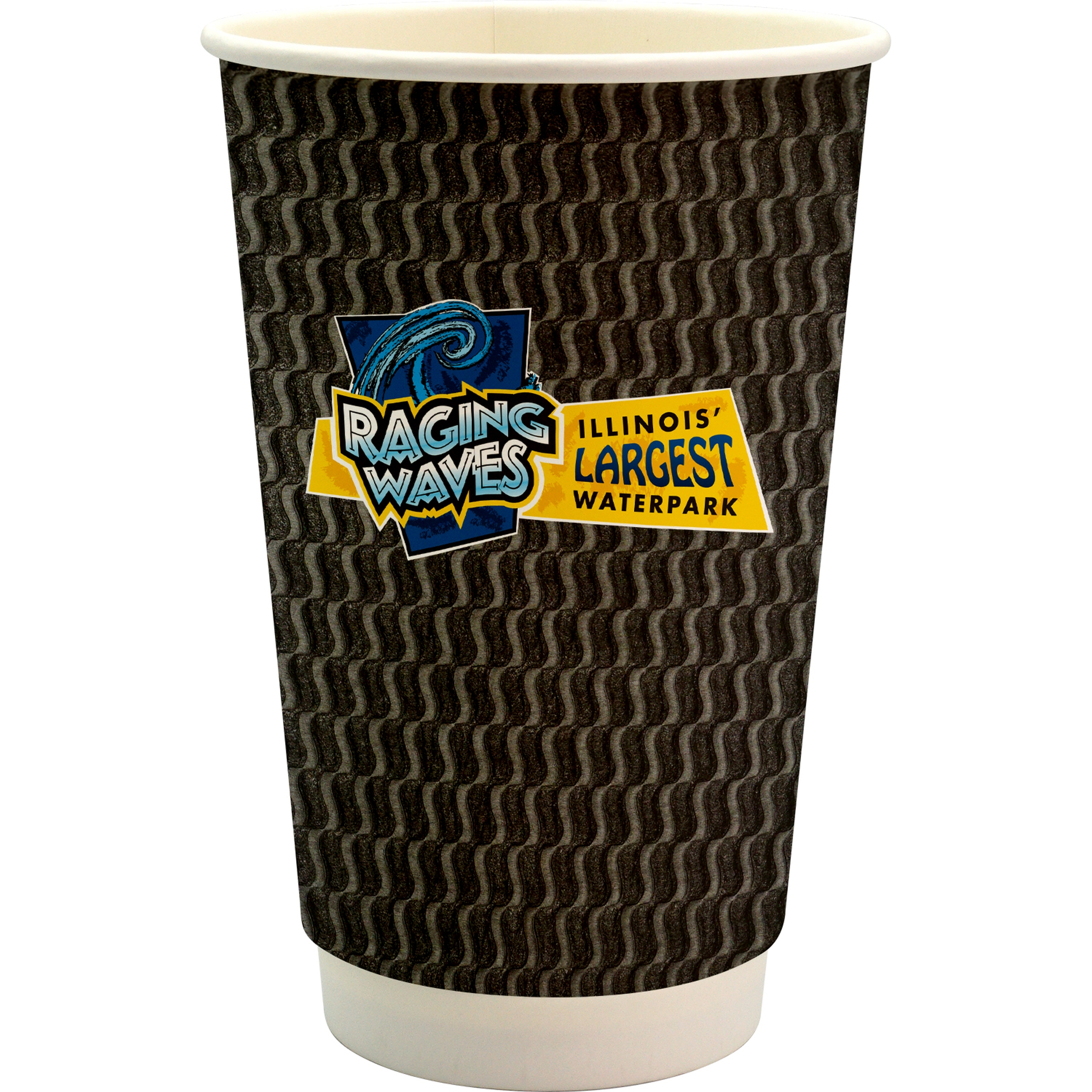16 oz. Full Color Wave Paper Cup 1