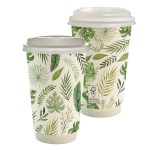 16 oz. Full Color Earth Paper Cup With Lid 2 16 oz. Full Color Earth Paper Cup With Lid 2