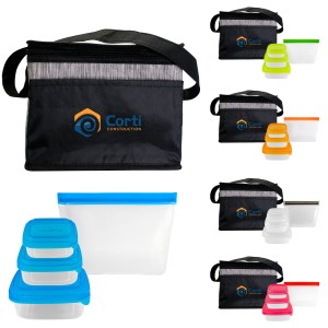 Black Graph Portion Control Reusable Lunch Set 1 Black Graph Portion Control Reusable Lunch Set 1
