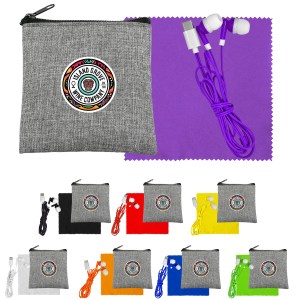 Recycled Cloth & Colorful Type C Ear Buds 1 Recycled Cloth & Colorful Type C Ear Buds 1