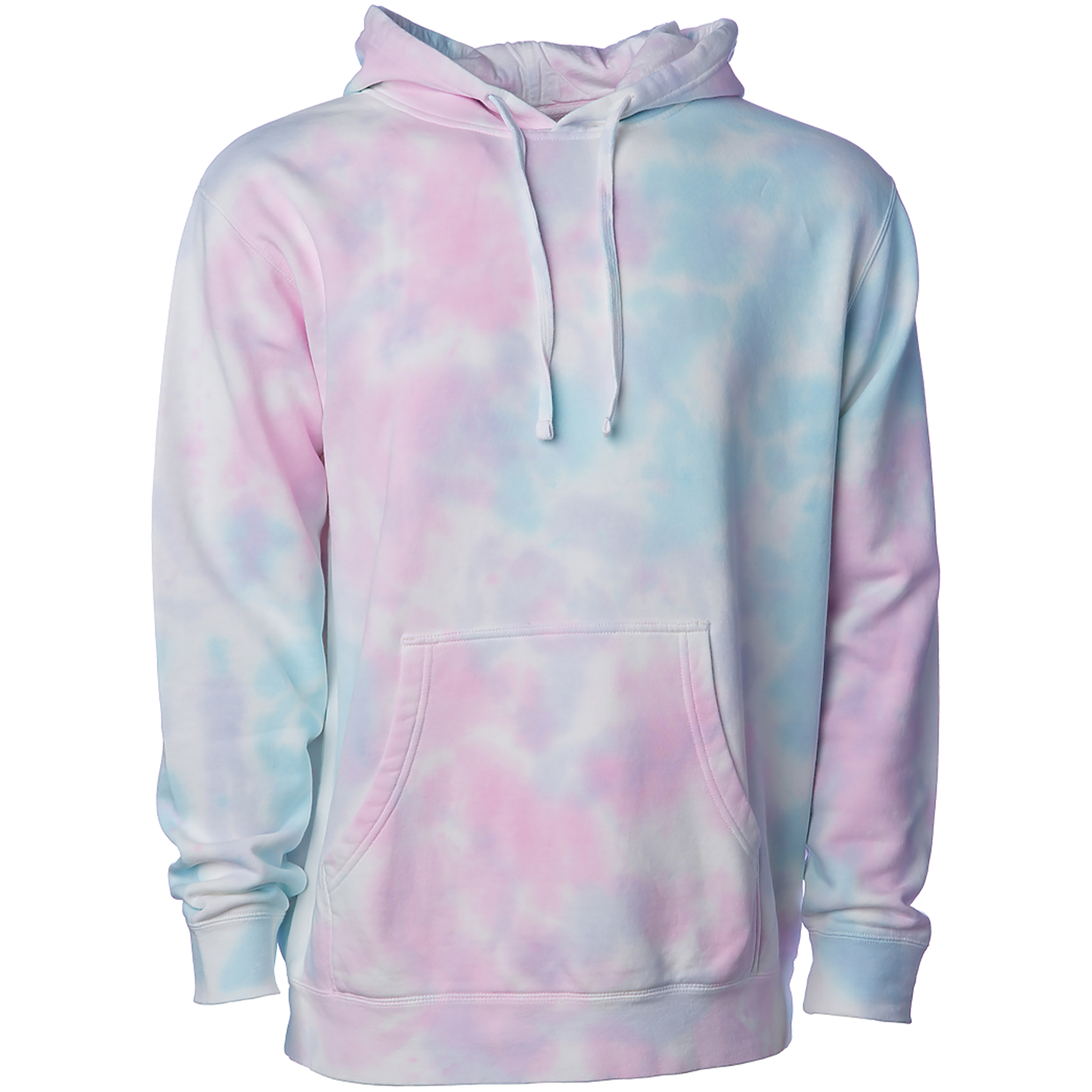 Independent Trading Co. Unisex Midweight Tie Dye Hooded Pullover 1