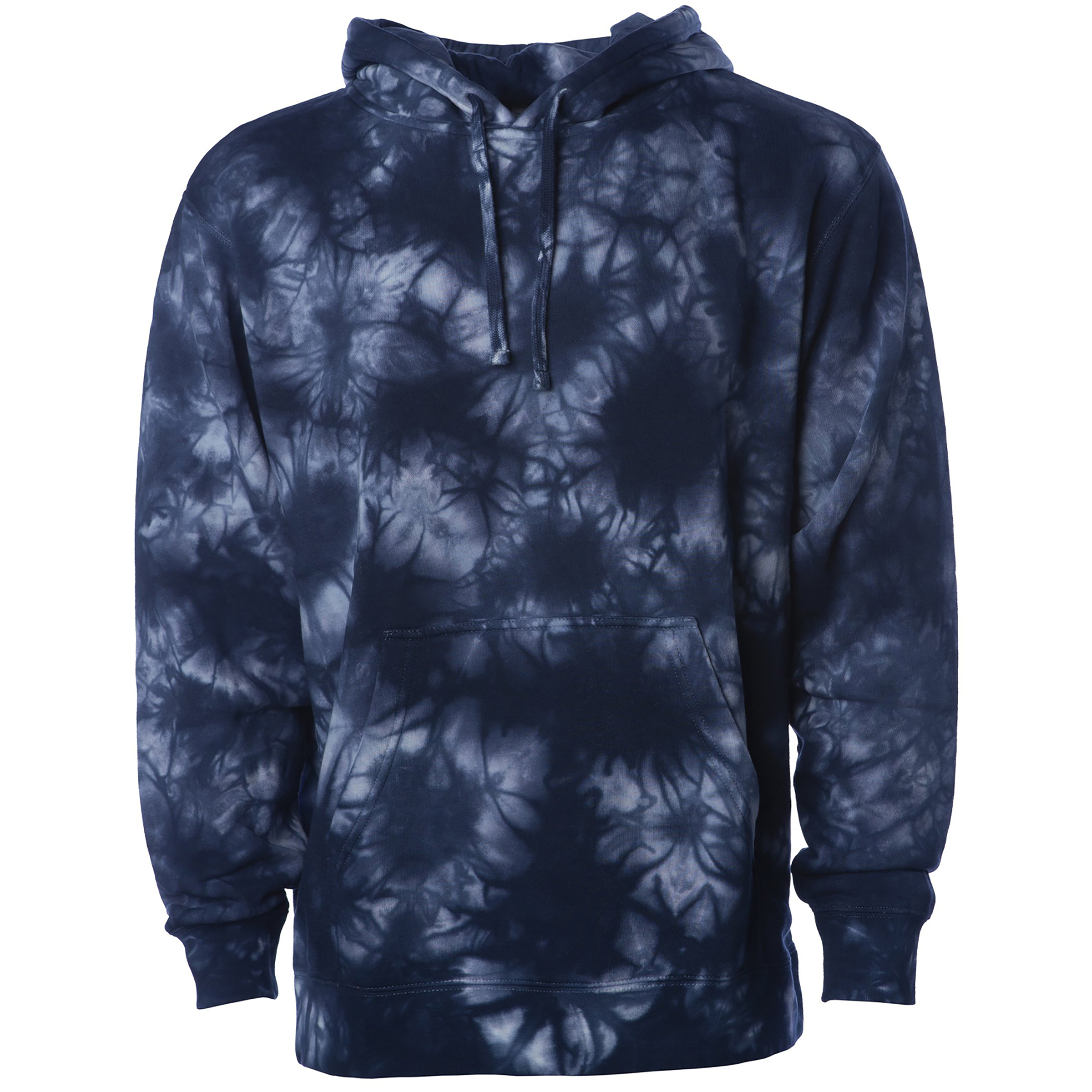 Independent Trading Co. Unisex Midweight Tie Dye Hooded Pullover 1