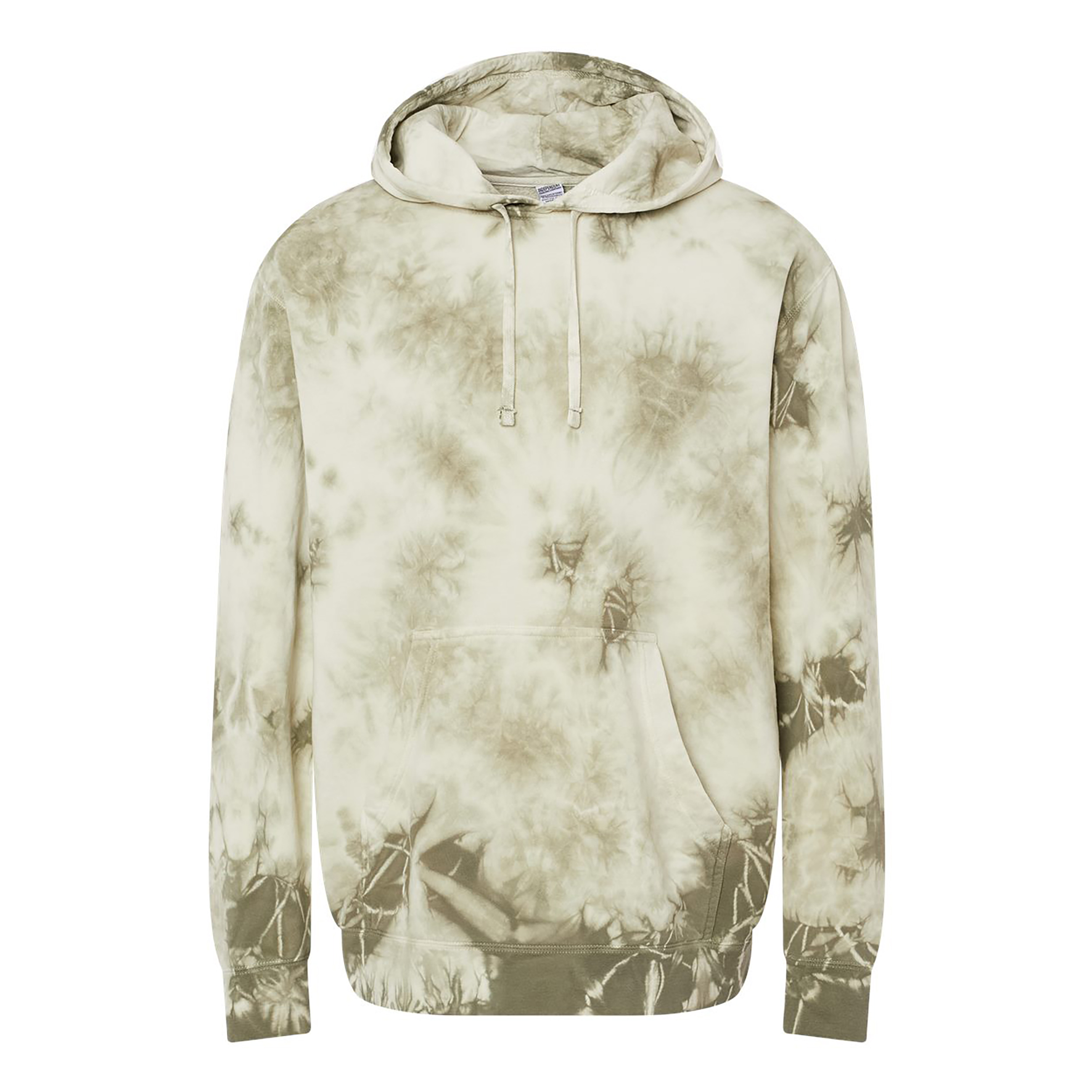 Independent Trading Co. Unisex Midweight Tie Dye Hooded Pullover 1