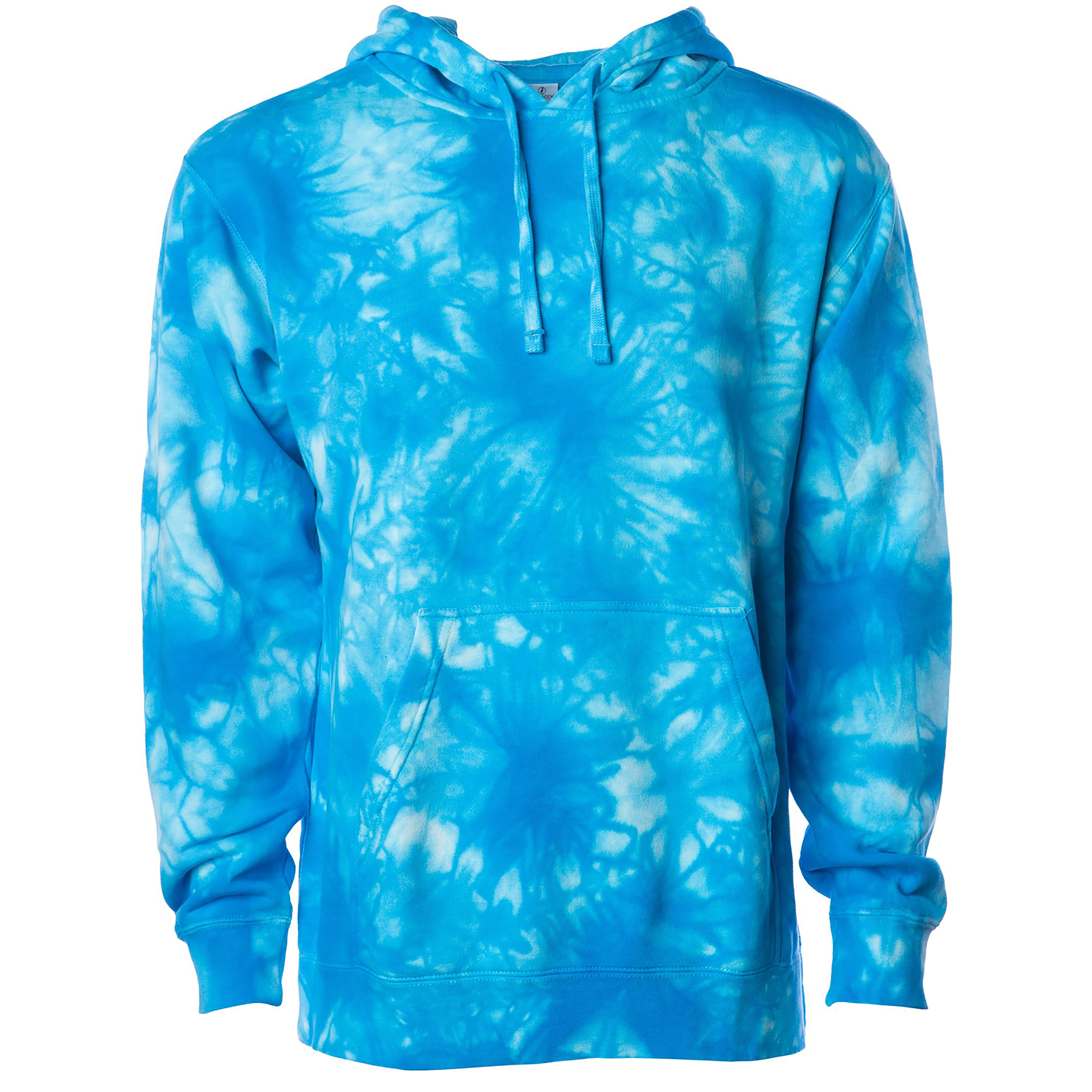 Independent Trading Co. Unisex Midweight Tie Dye Hooded Pullover 1