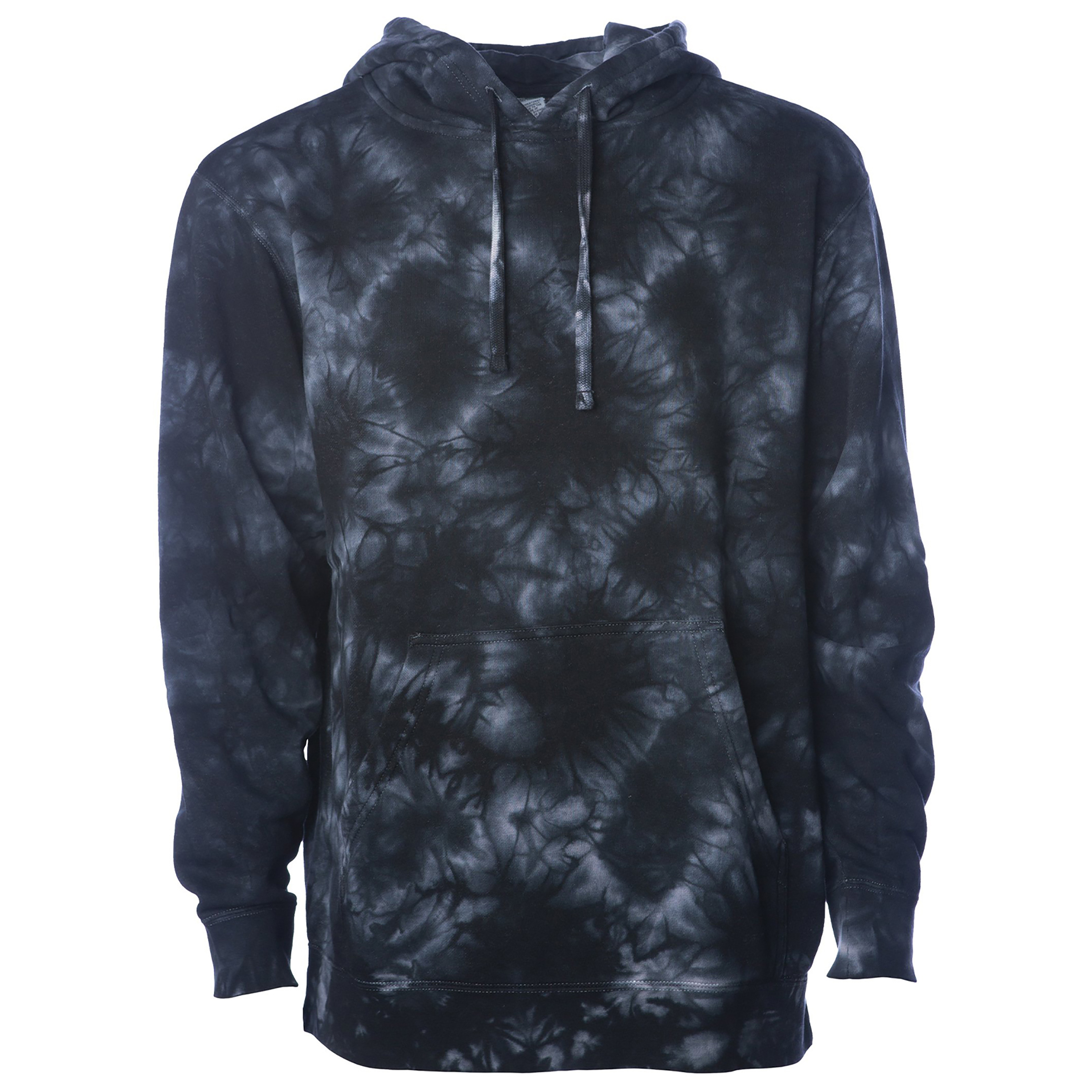 Independent Trading Co. Unisex Midweight Tie Dye Hooded Pullover 1