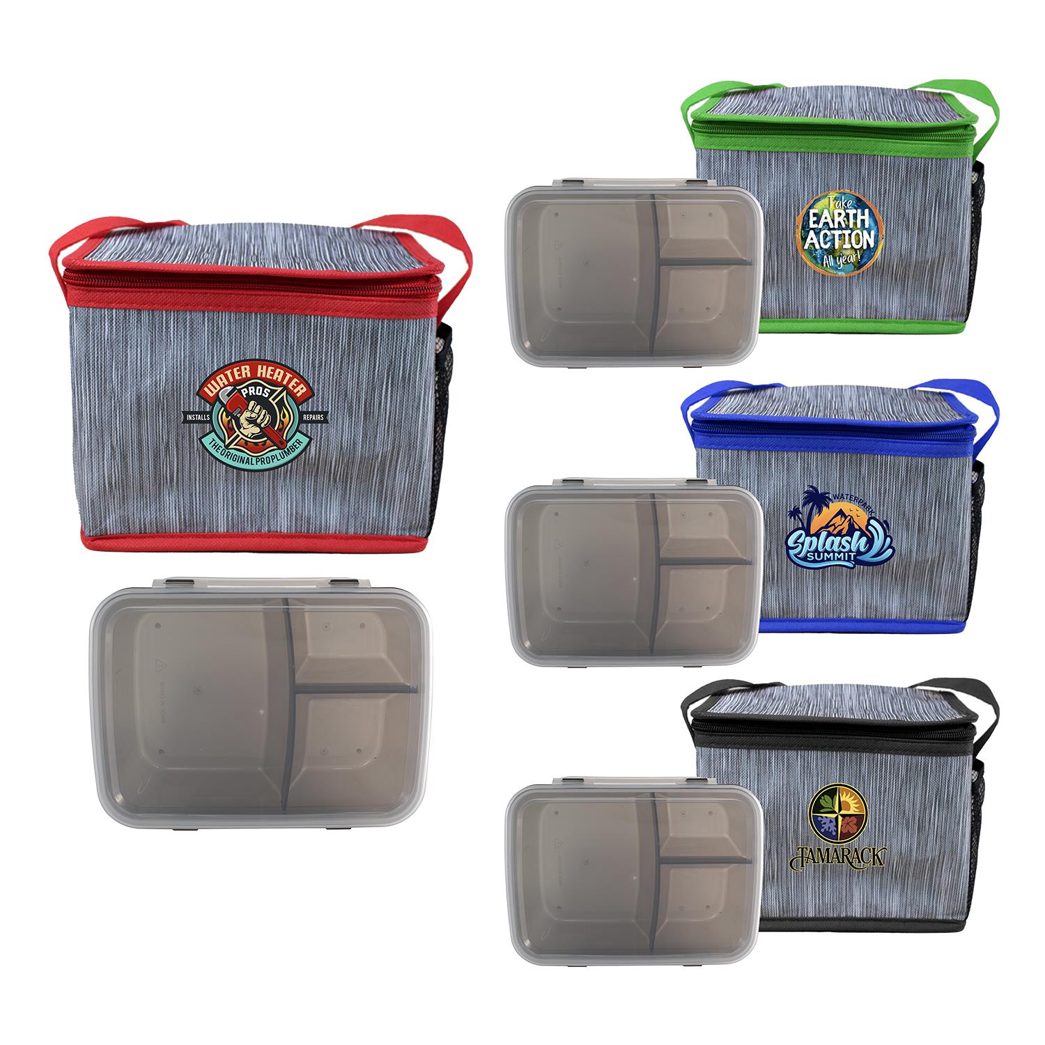 Translucent Lunch To Go Cooler Set 1