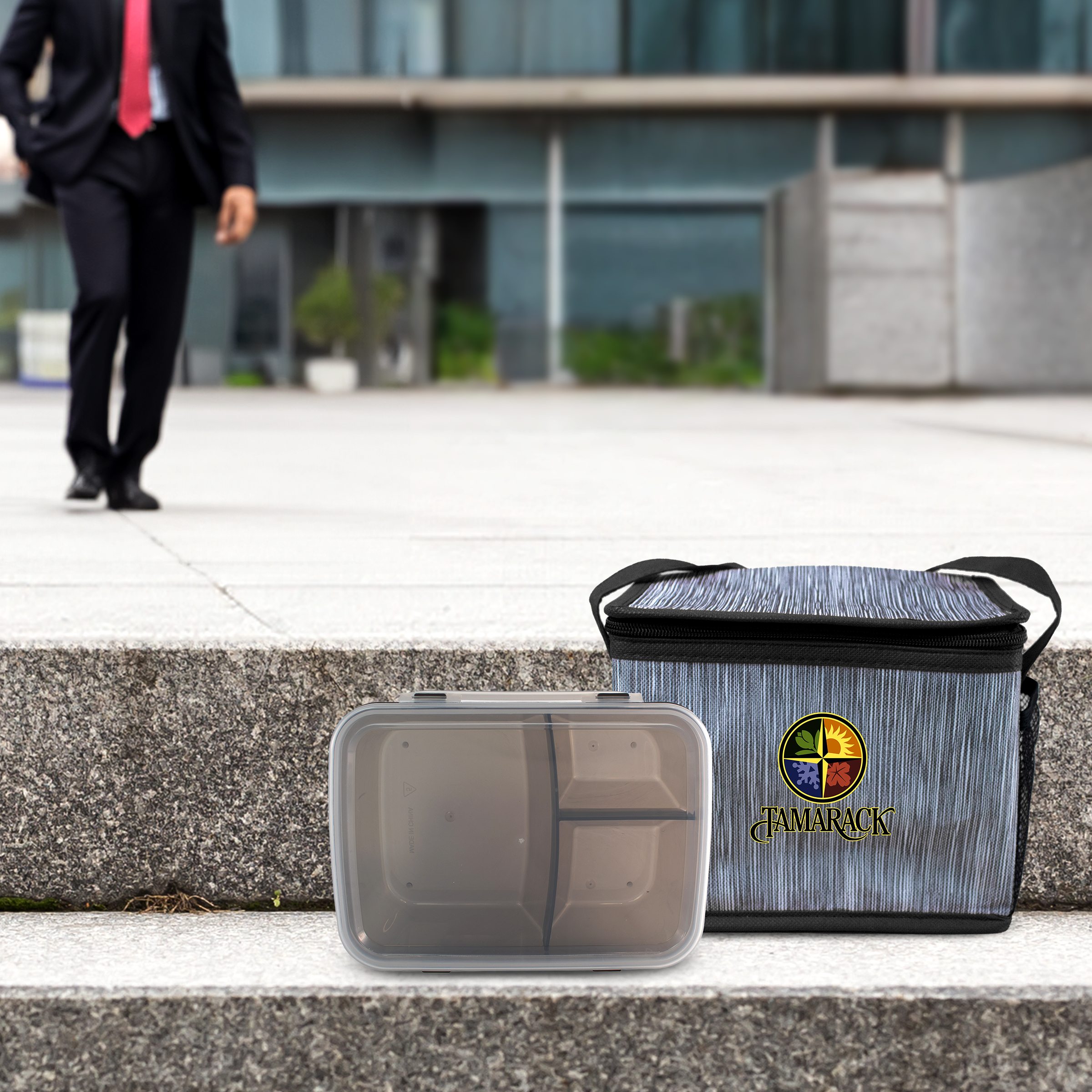 Translucent Lunch To Go Cooler Set 1