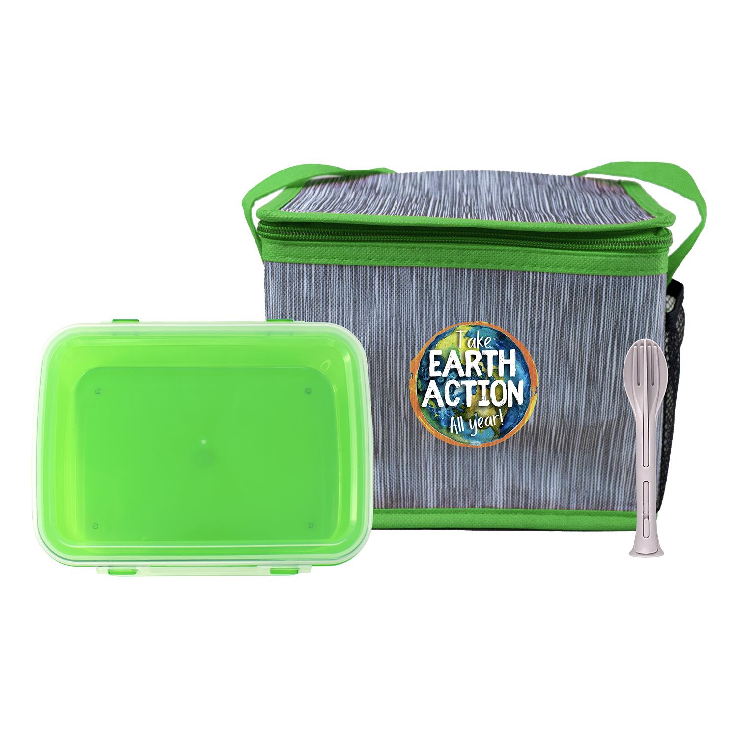 Clip Top & Utensils Cooler Set 1