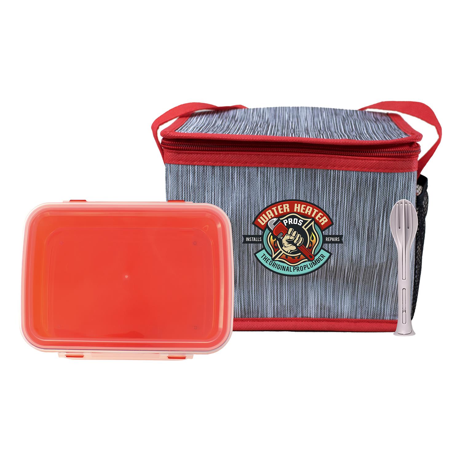 Clip Top & Utensils Cooler Set 1