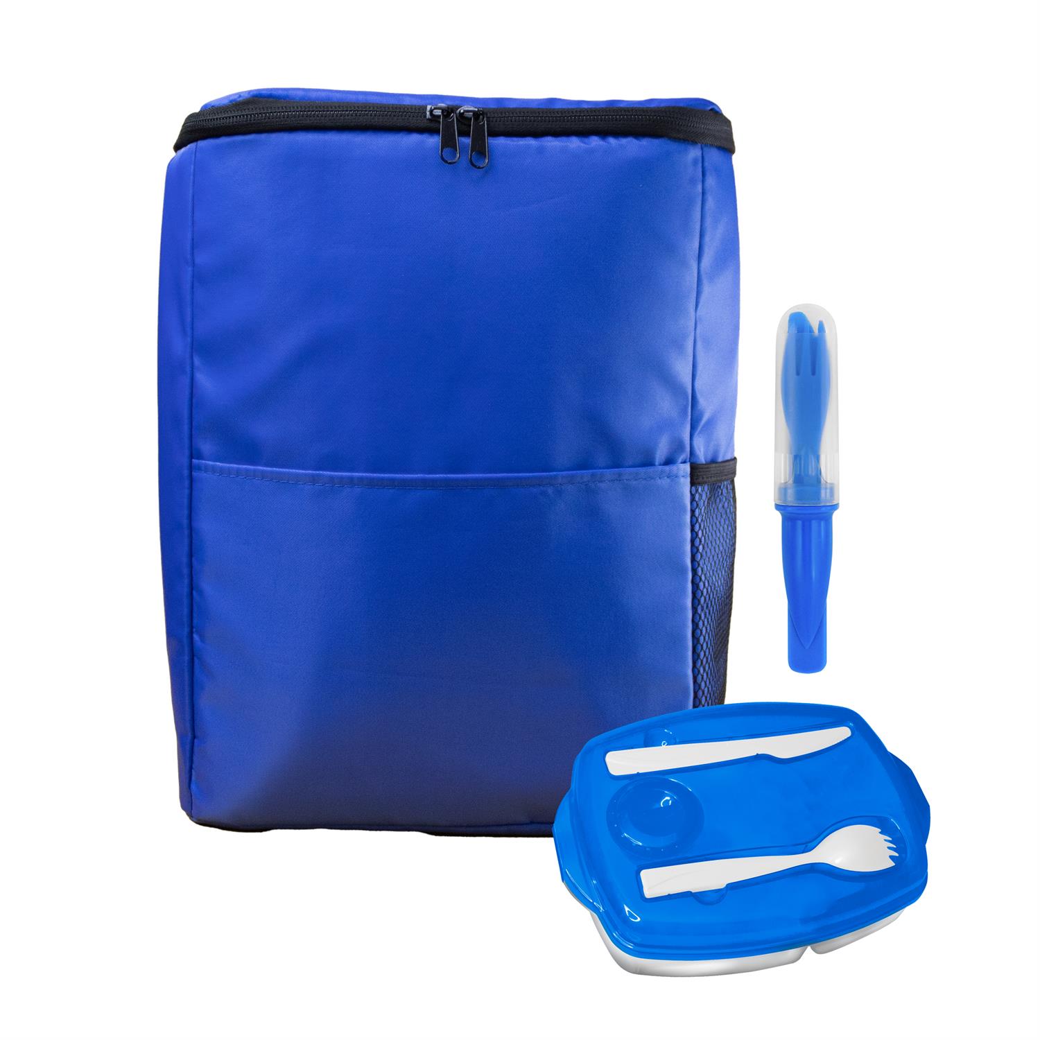 Sporty Lunch Tray & Cutlery Set 1