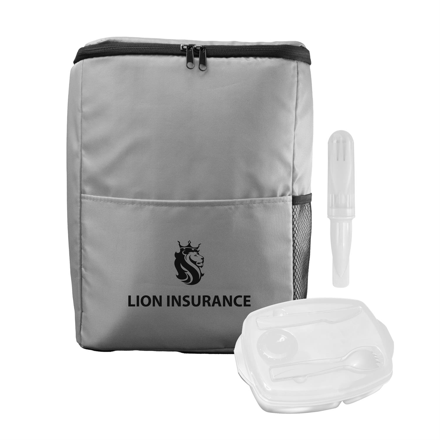 Sporty Lunch Tray & Cutlery Set 1